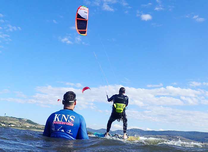Curso de kitesurf en Bizkaia y Cantabria